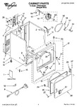 Diagram for 01 - Cabinet Parts