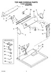 Diagram for 02 - Top And Console Parts