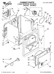 Diagram for 01 - Cabinet Parts
