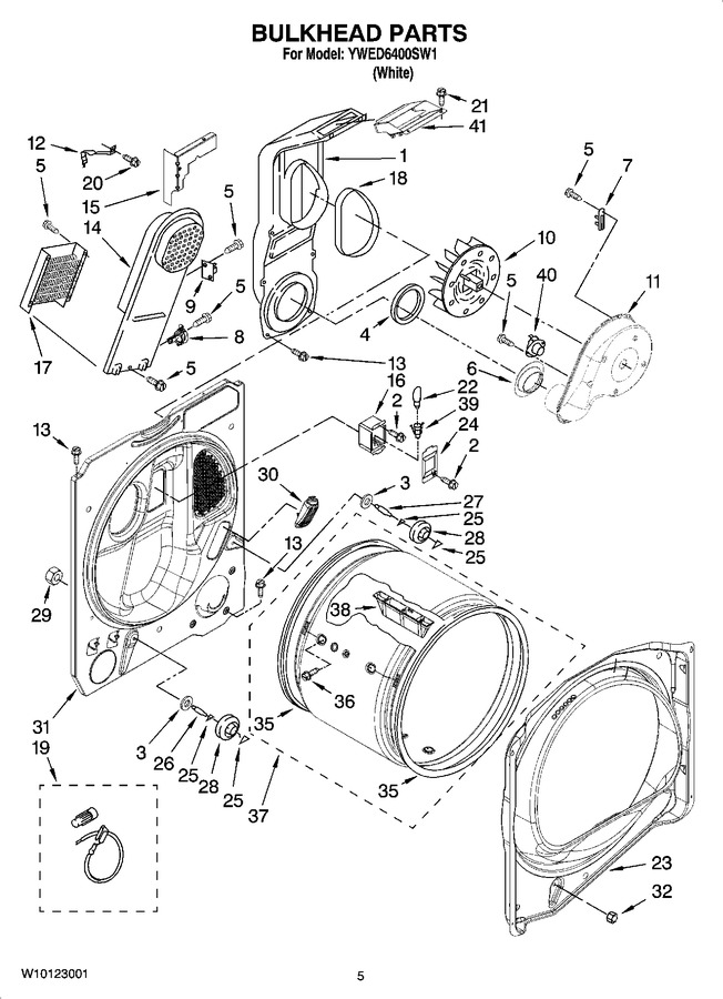 Diagram for YWED6400SW1