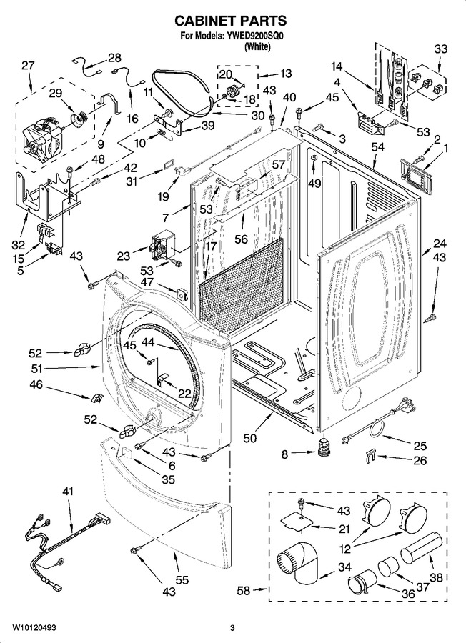 Diagram for YWED9200SQ0