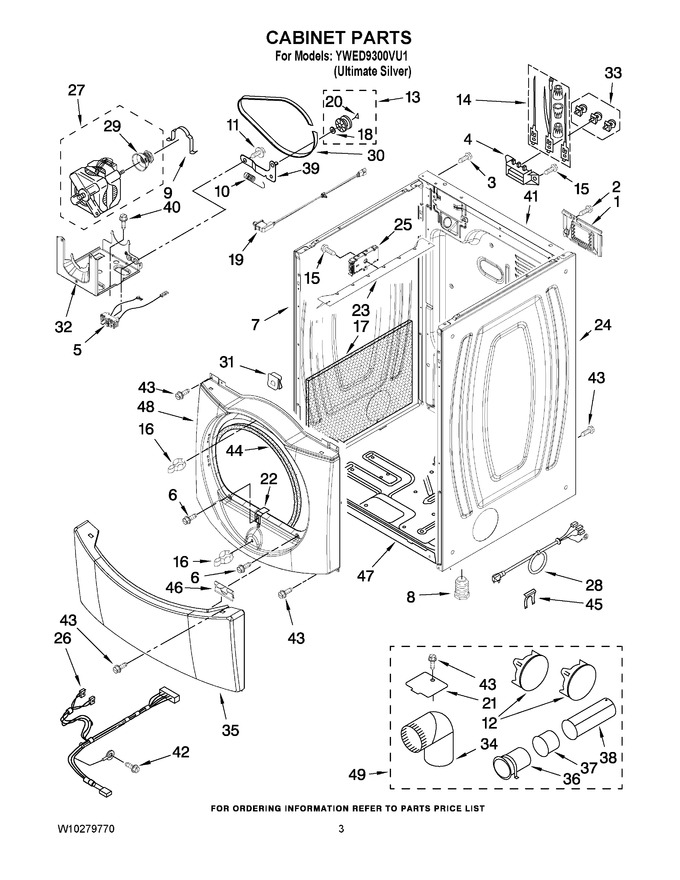 Diagram for YWED9300VU1