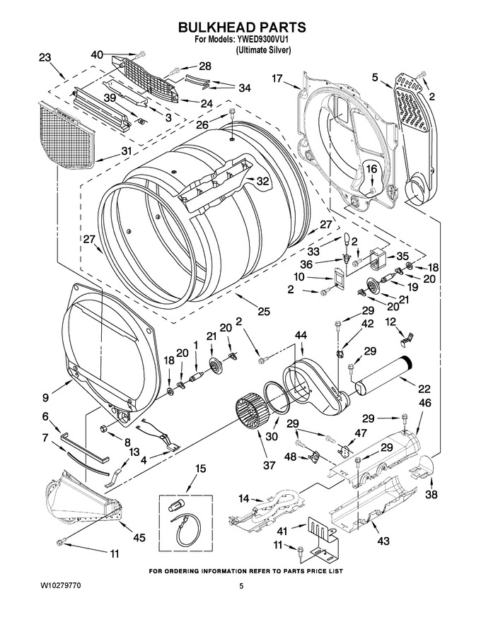 Diagram for YWED9300VU1