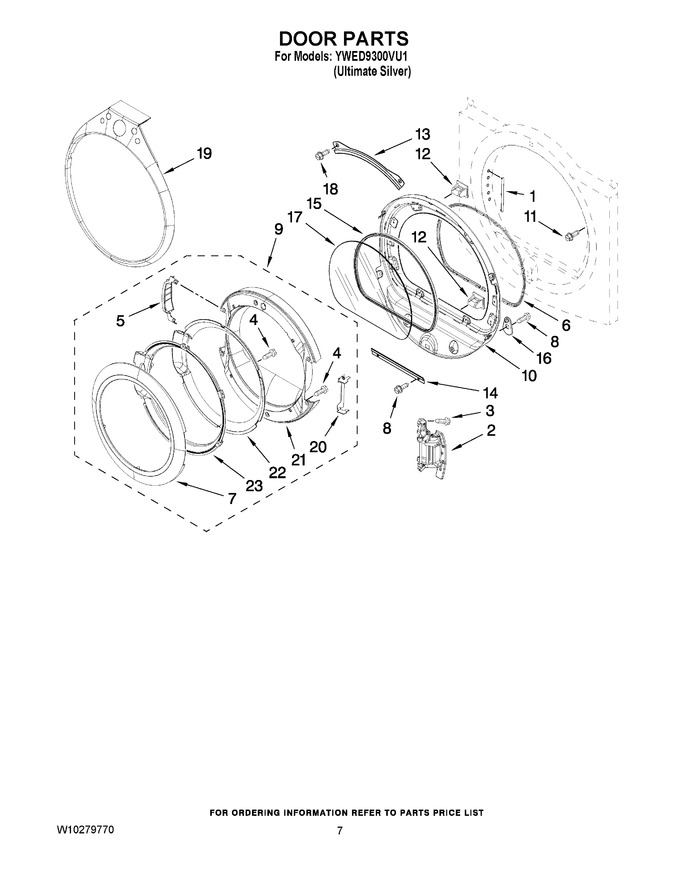 Diagram for YWED9300VU1