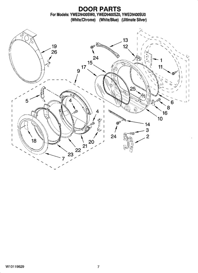 Diagram for YWED9400SU0