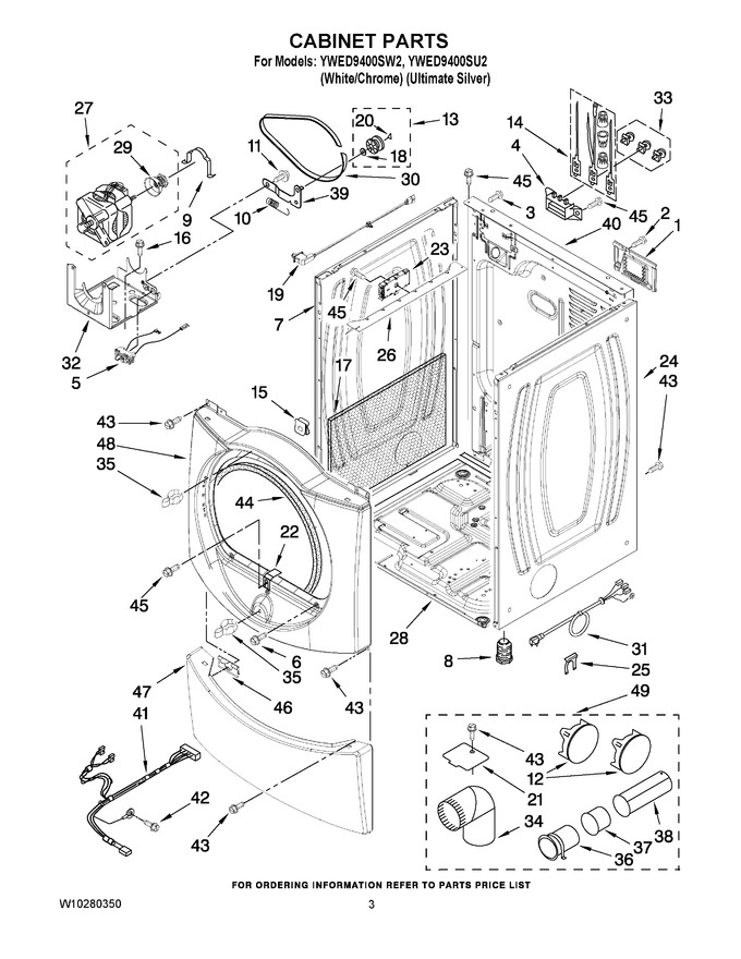 Diagram for YWED9400SU2