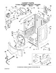 Diagram for 02 - Cabinet Parts