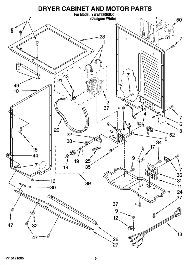 Diagram for YWET3300SQ0