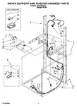 Diagram for 05 - Dryer Support And Washer Harness Parts