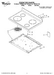 Diagram for 01 - Cooktop Parts