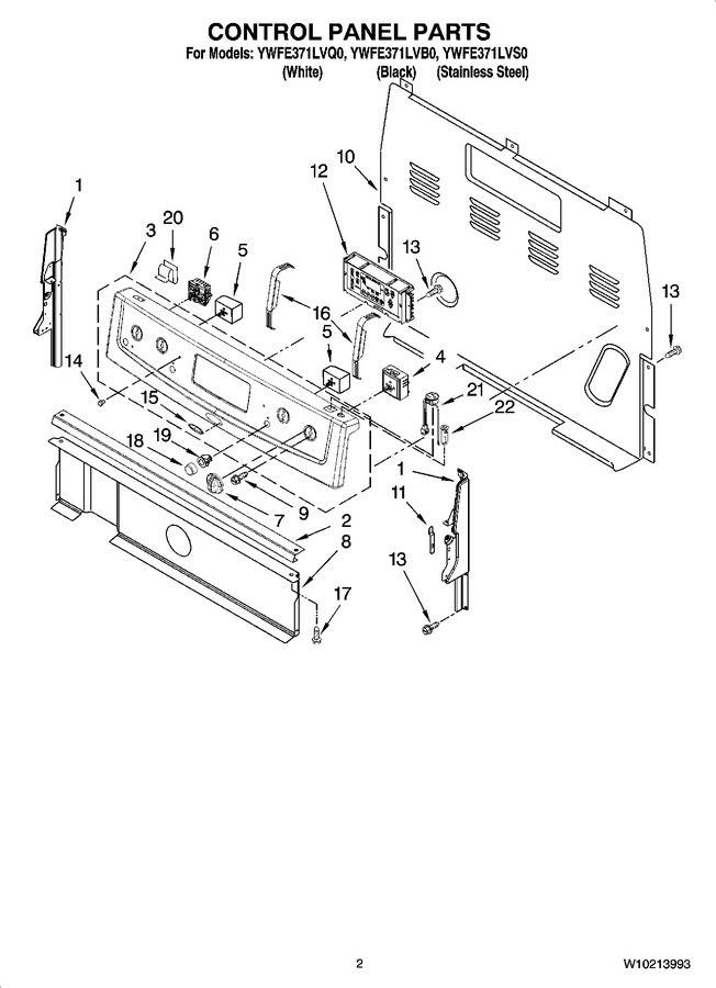 Diagram for YWFE371LVS0