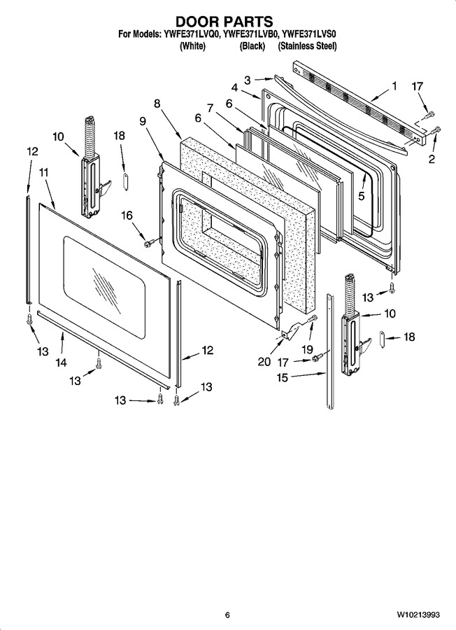 Diagram for YWFE371LVS0