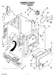 Diagram for 02 - Cabinet Parts