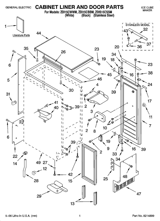 Diagram for ZDI15CBBM