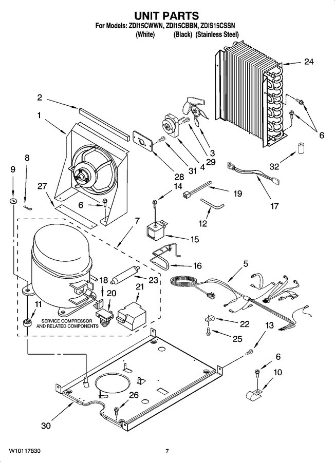 Diagram for ZDI15CBBN