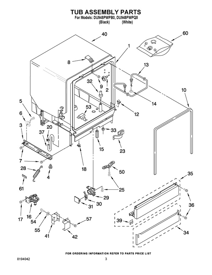 Diagram for DU948PWPQ0