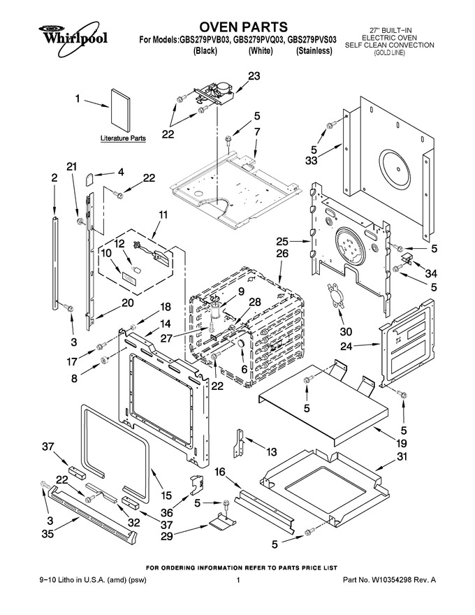 Diagram for GBS279PVQ03