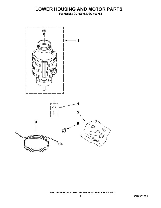 Diagram for GC1000XE4