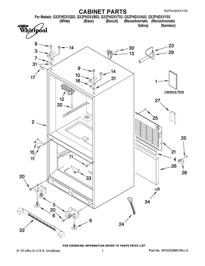 Diagram for GX2FHDXVB03