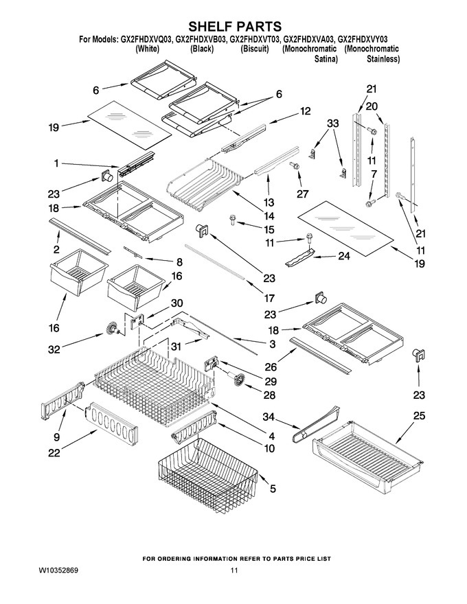 Diagram for GX2FHDXVA03