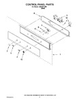 Diagram for 04 - Control Panel Parts