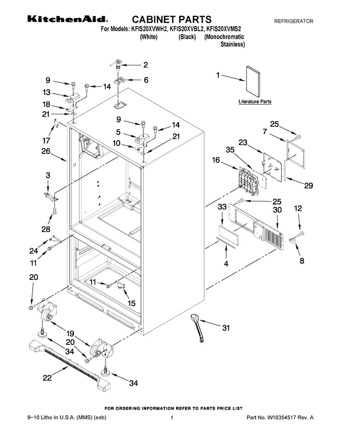 Diagram for KFIS20XVWH2