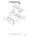 Diagram for 09 - Freezer Door Parts