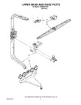 Diagram for 07 - Upper Wash And Rinse Parts