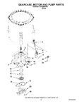 Diagram for 04 - Gearcase, Motor And Pump Parts