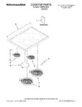 Diagram for 01 - Cooktop Parts