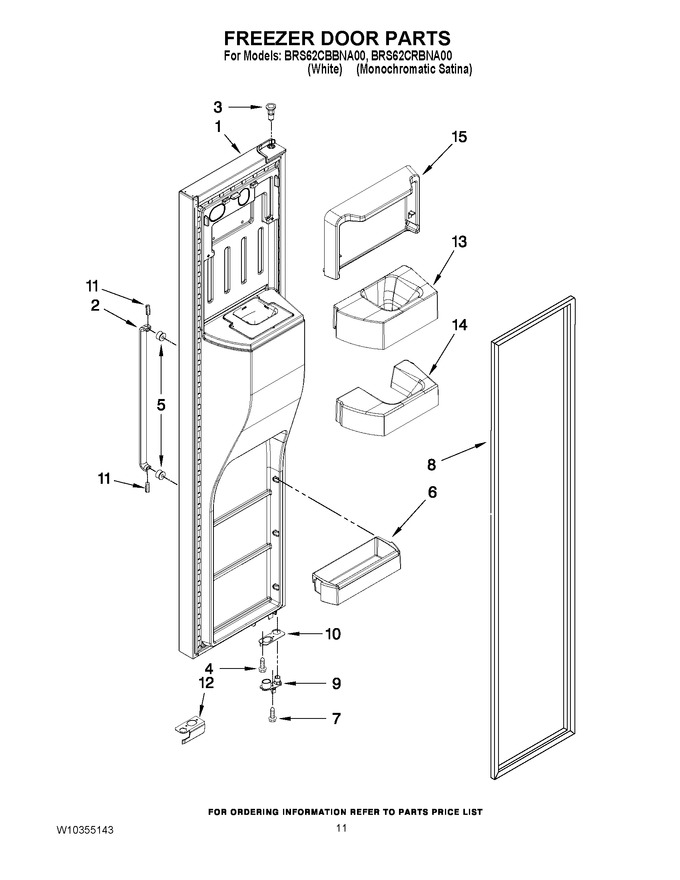 Diagram for BRS62CRBNA00