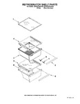 Diagram for 03 - Refrigerator Shelf Parts