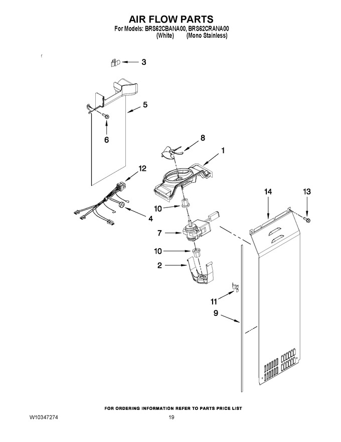 Diagram for BRS62CRANA00