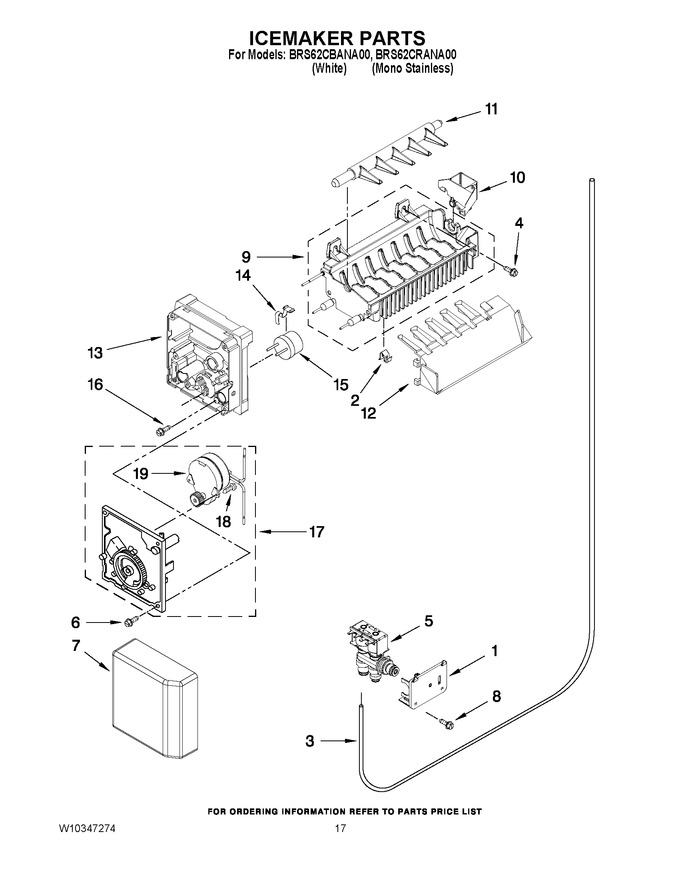 Diagram for BRS62CRANA00