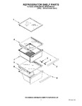 Diagram for 03 - Refrigerator Shelf Parts
