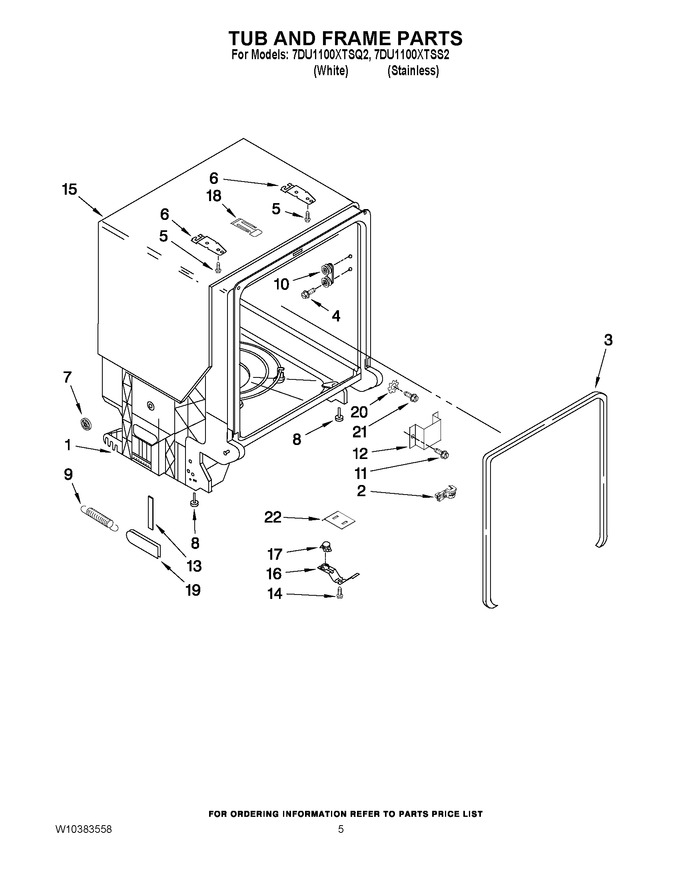 Diagram for 7DU1100XTSQ2