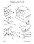Diagram for 02 - Freezer Liner Parts