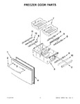 Diagram for 08 - Freezer Door Parts