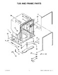 Diagram for 05 - Tub And Frame Parts