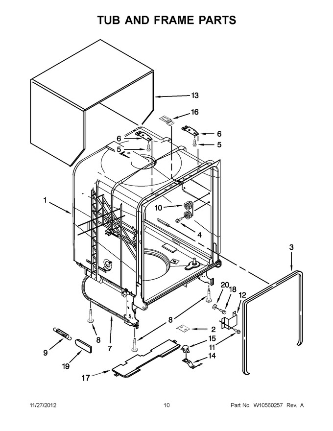 Diagram for WDF530PAYB4