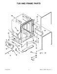 Diagram for 05 - Tub And Frame Parts