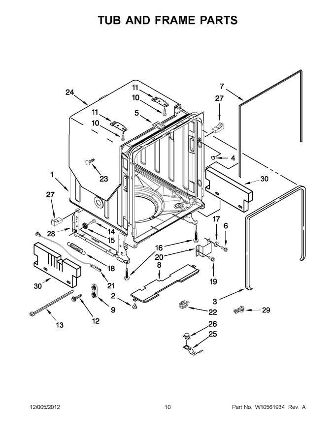 Diagram for KUDE70FXPA5