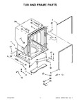 Diagram for 05 - Tub And Frame Parts