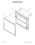 Diagram for 05 - Freezer Door