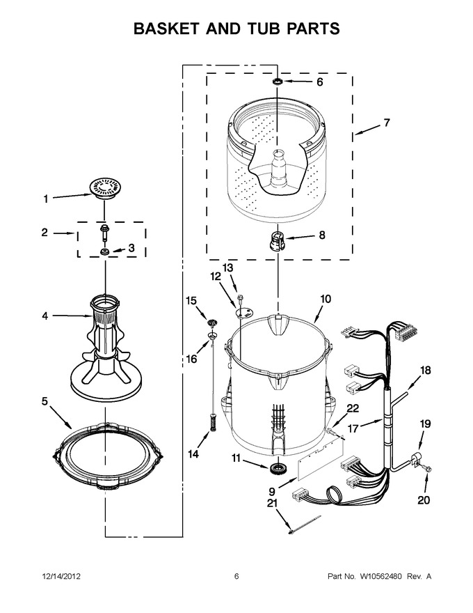 Diagram for CAW9244BW0