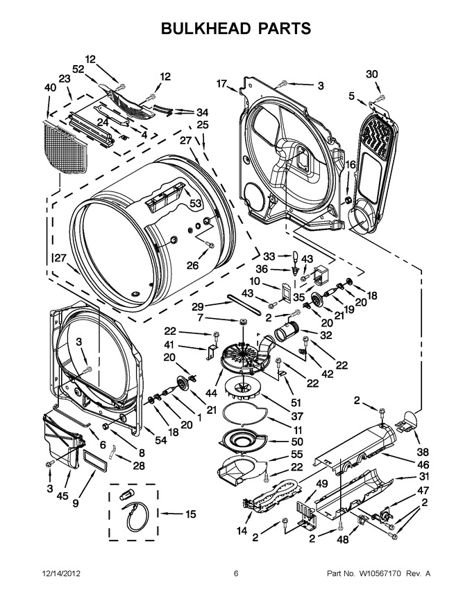 Diagram for WED8200YW2