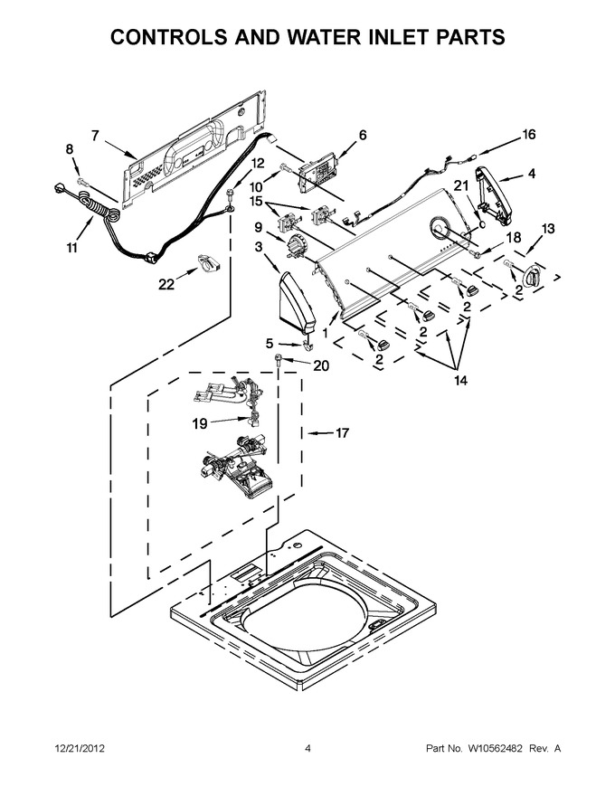 Diagram for CAW9444BW0