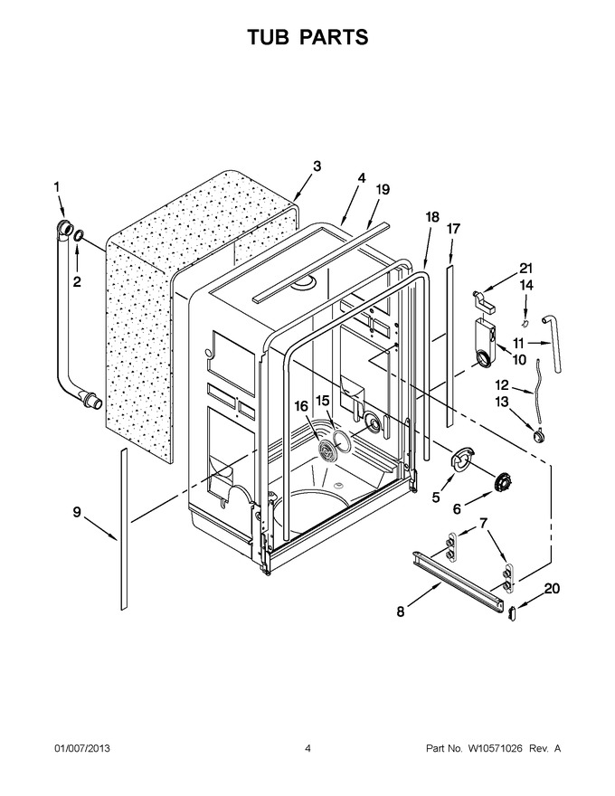 Diagram for WDF550SAAS0