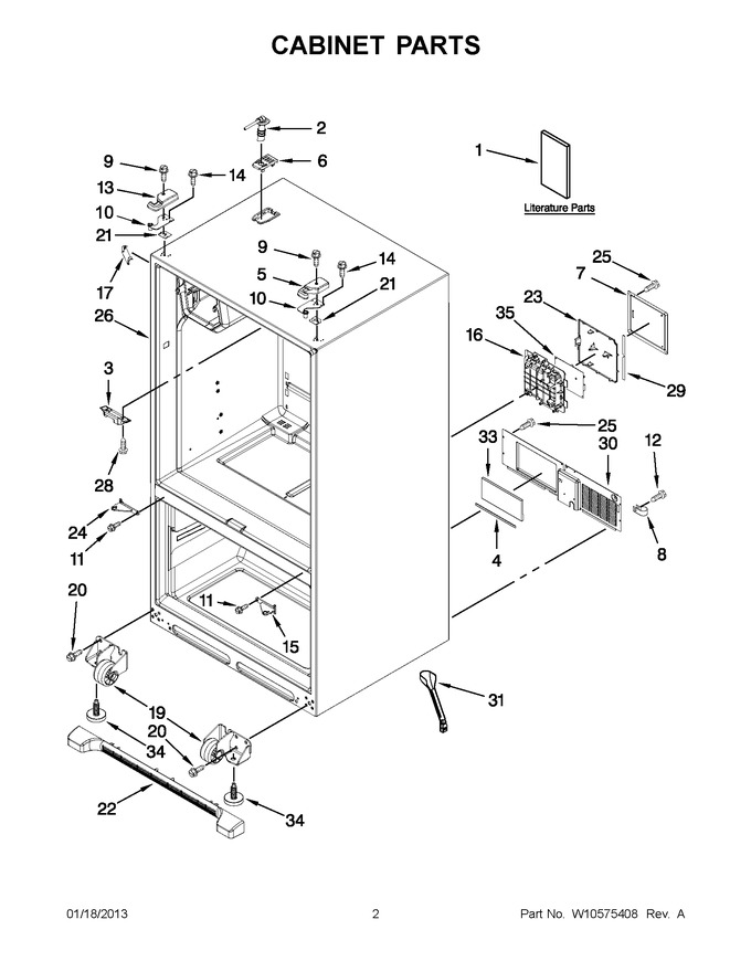Diagram for KFIS20XVWH8