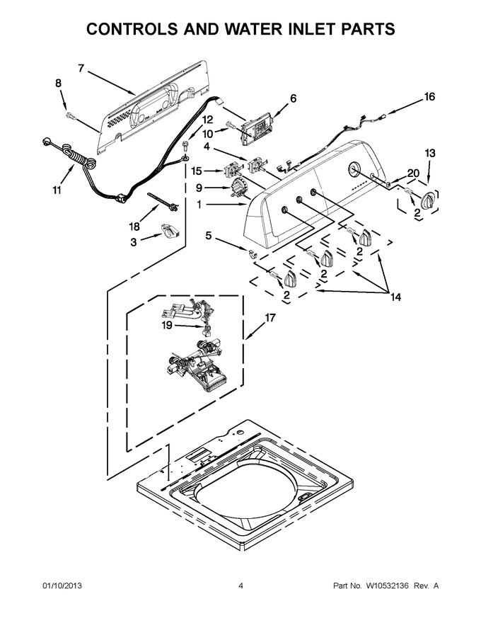 Diagram for ITW4700YQ1